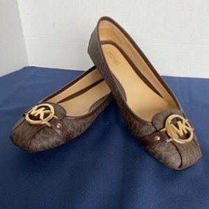 MK Michael Kors Fulton Moccasins size 8.5M, Dark Brown